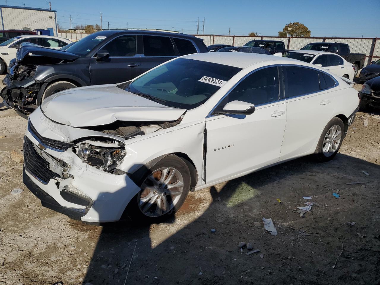 2016 Chevrolet Malibu Lt VIN: 1G1ZE5ST8GF351123 Lot: 84806624