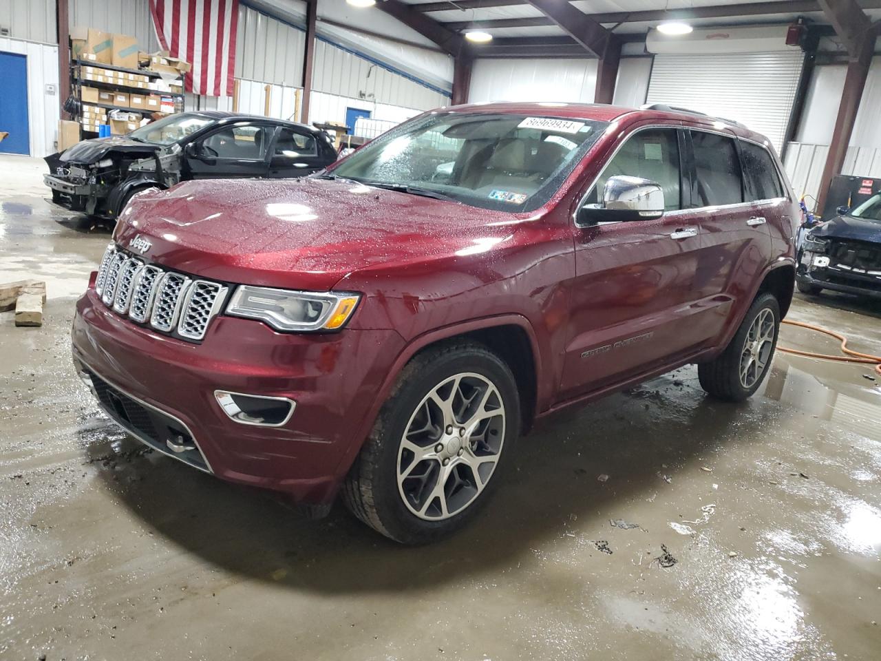 2021 Jeep Grand Cherokee Overland VIN: 1C4RJFCG1MC720928 Lot: 86969934