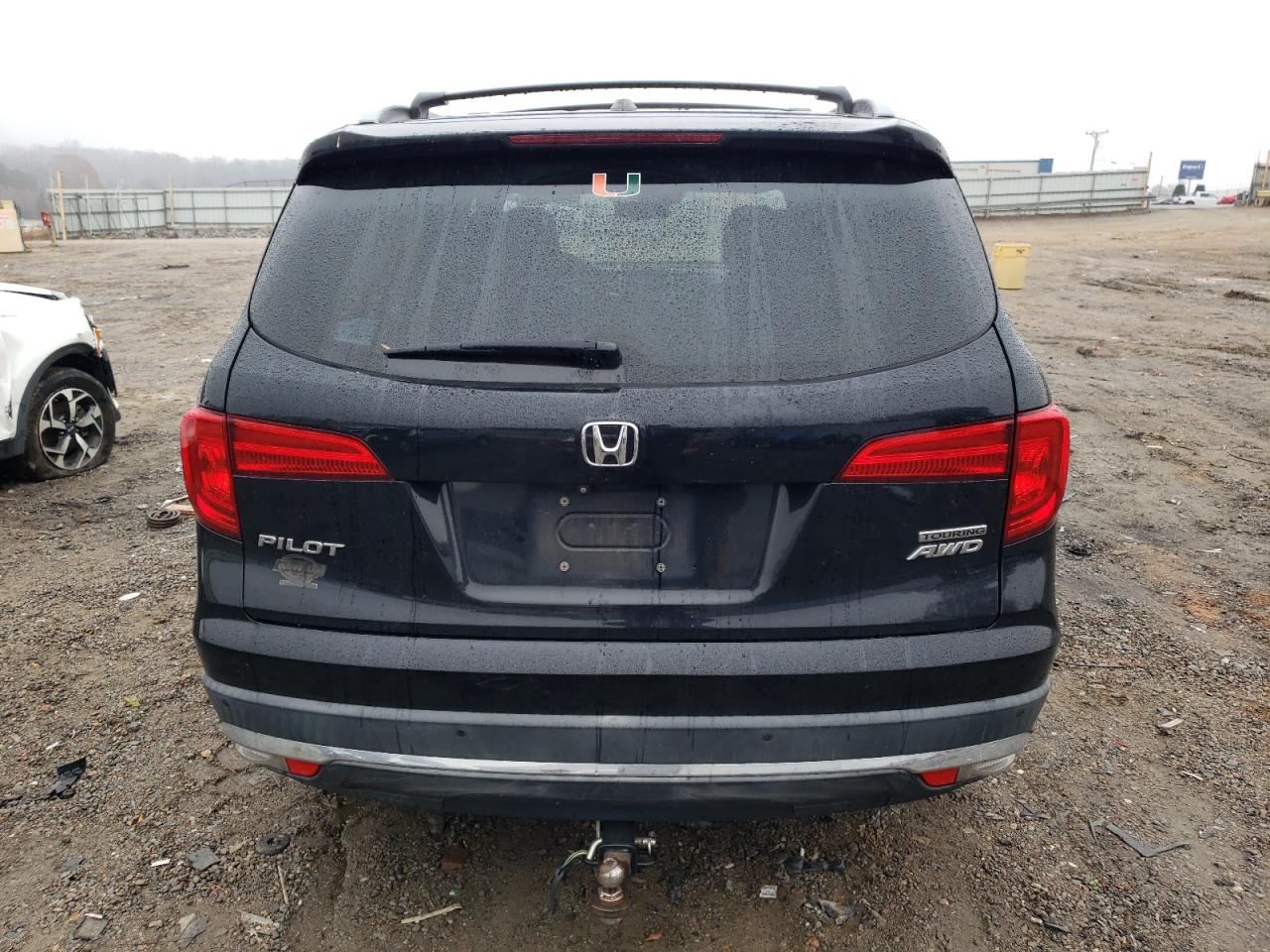 2016 Honda Pilot Touring VIN: 5FNYF6H96GB036679 Lot: 84425444