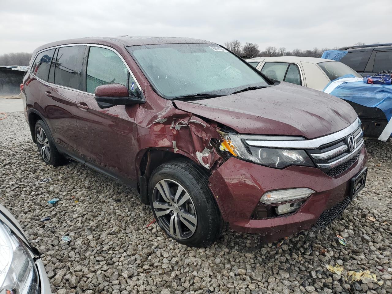 2018 Honda Pilot Exl VIN: 5FNYF6H5XJB020487 Lot: 85559864