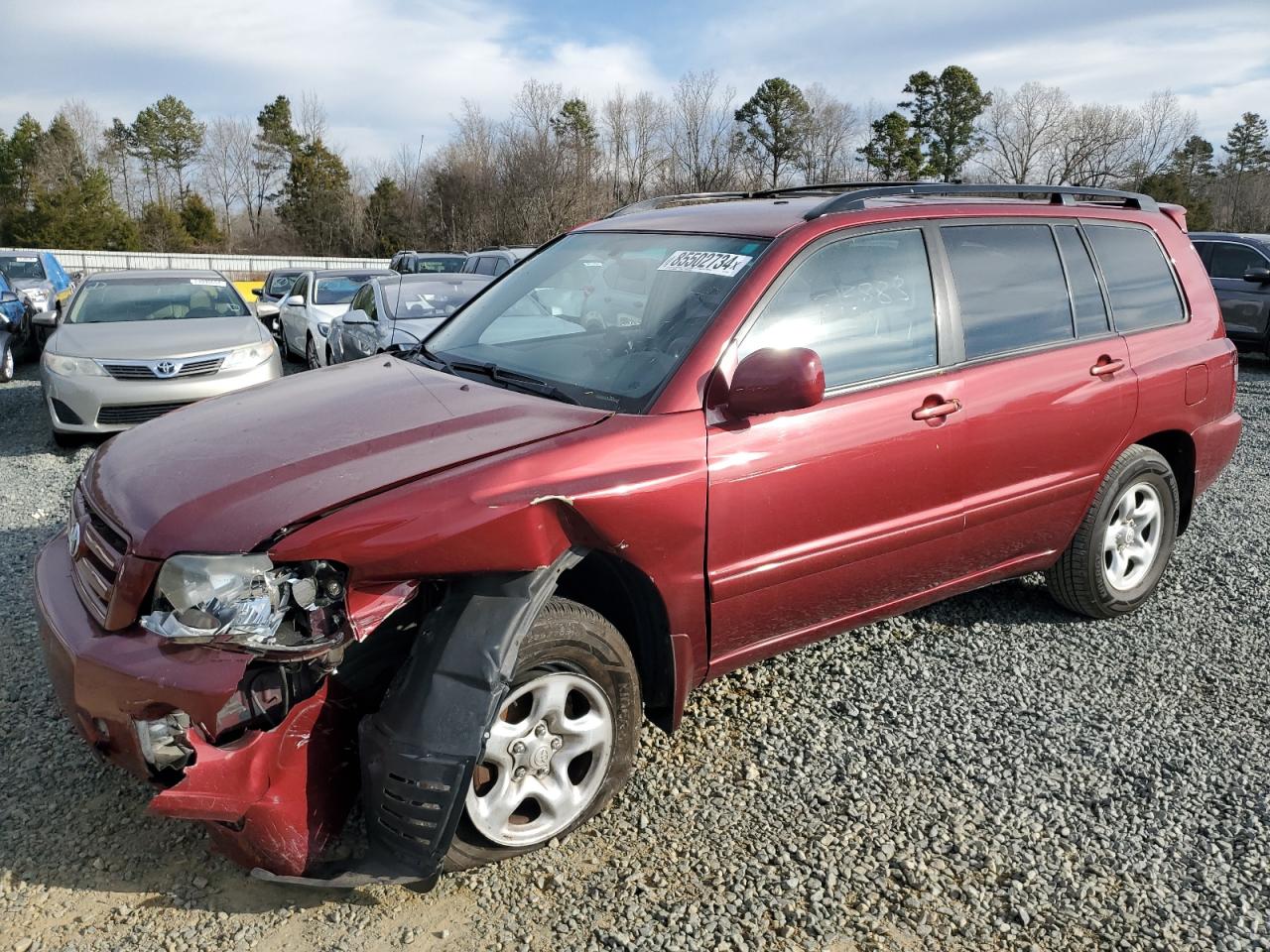 JTEGD21A270169187 2007 Toyota Highlander