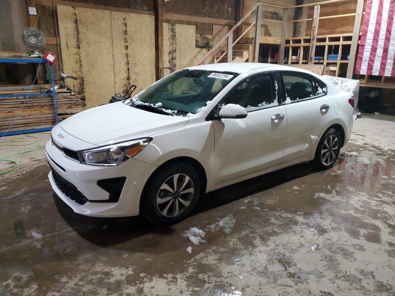 2022 Kia Rio Lx VIN: 3KPA24AD7NE481290 Lot: 86832294