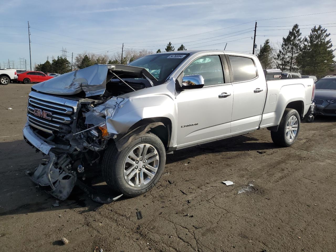 2018 GMC Canyon Slt VIN: 1GTG6DEN9J1294857 Lot: 84768064