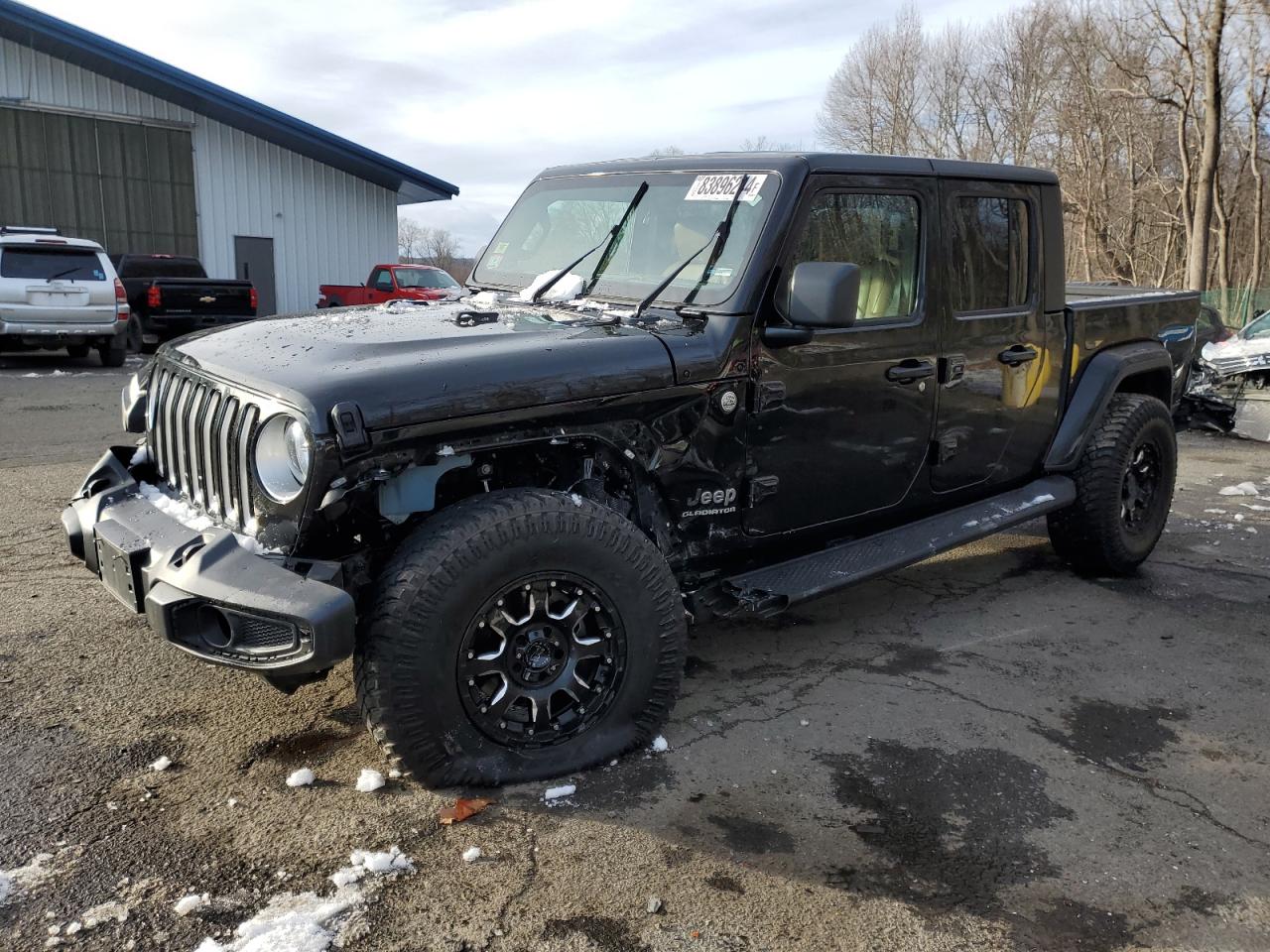 2021 Jeep Gladiator Overland VIN: 1C6HJTFG4ML539898 Lot: 83896244