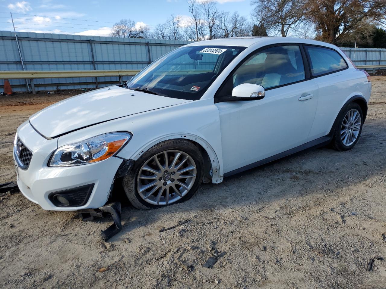 2011 Volvo C30 T5 VIN: YV1672MK5B2212083 Lot: 83044504