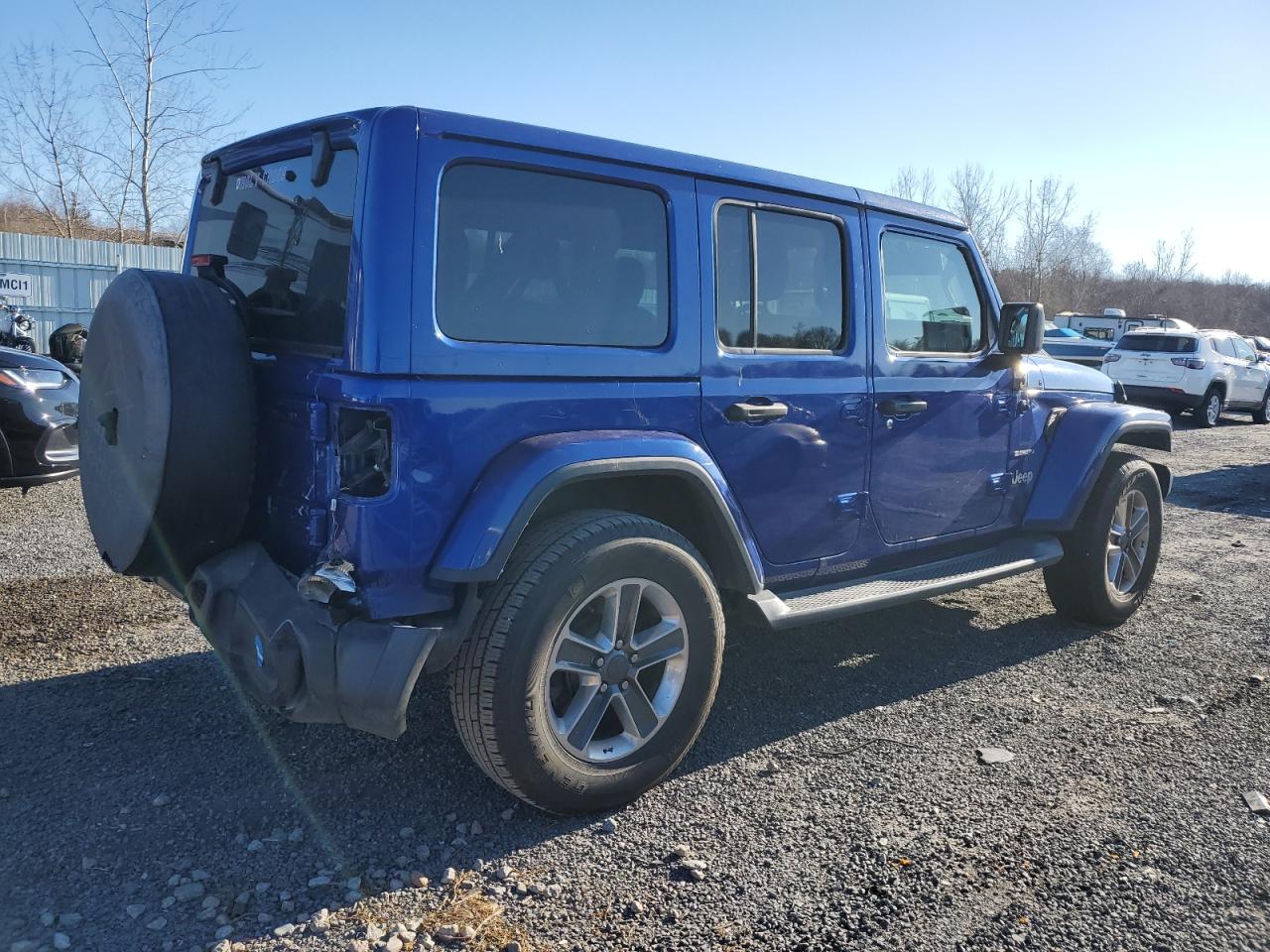 2020 Jeep Wrangler Unlimited Sahara VIN: 1C4HJXEN2LW220769 Lot: 83974994