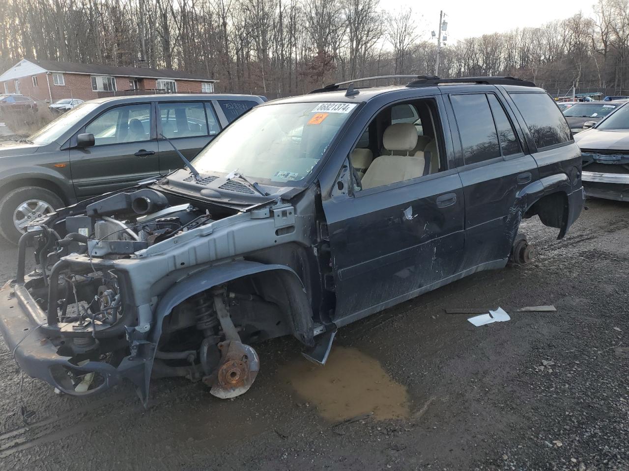 2007 Chevrolet Trailblazer Ls VIN: 1GNDS13S472249048 Lot: 86821374