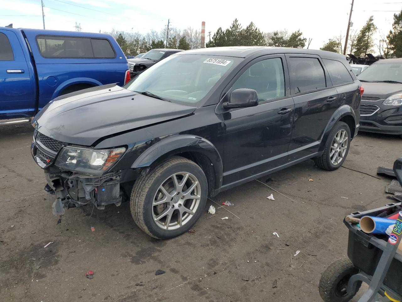 2017 Dodge Journey Gt VIN: 3C4PDDEG2HT583329 Lot: 85751694