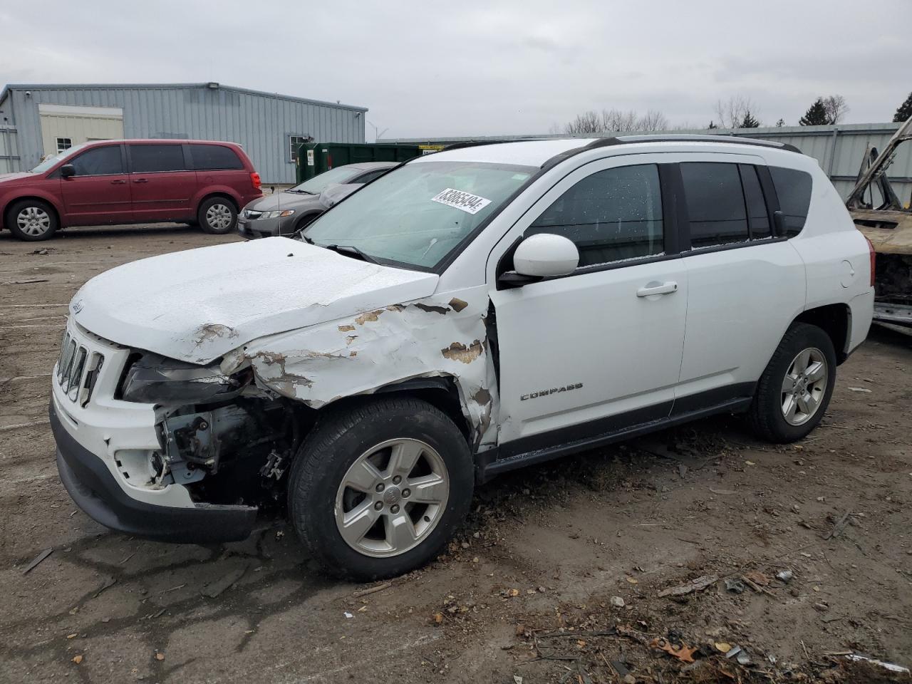 2016 Jeep Compass Latitude VIN: 1C4NJCEAXGD666176 Lot: 83865494