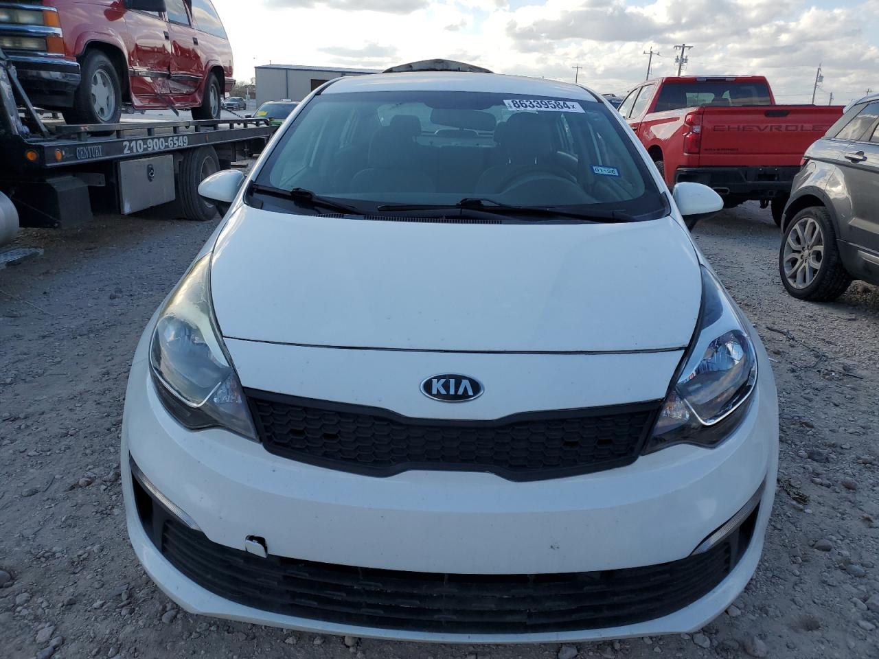 2016 Kia Rio Lx VIN: KNADM4A35G6604945 Lot: 86339584