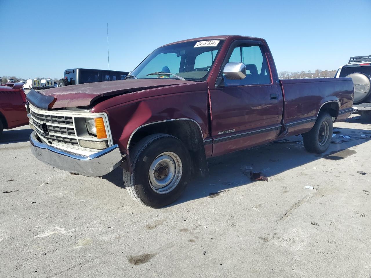 1993 GMC Sierra C1500 VIN: 1GTDC14Z0PZ523452 Lot: 84757834