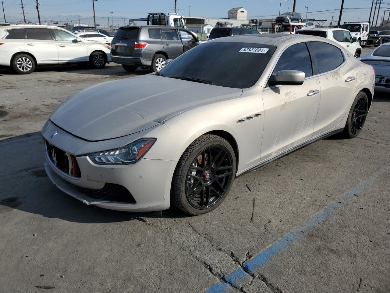 ZAM57RTA8E1095303 2014 Maserati Ghibli S