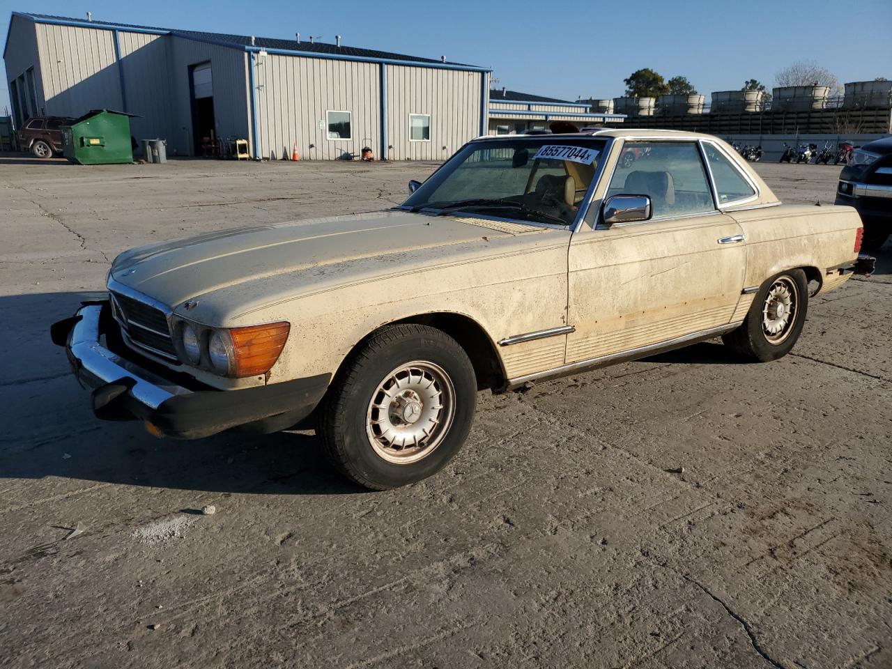 1981 Mercedes-Benz 380 Sl VIN: WDBBA45A2BB007133 Lot: 85577044