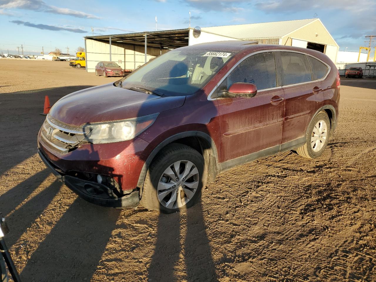 2013 Honda Cr-V Ex VIN: 5J6RM3H5XDL013253 Lot: 85662174