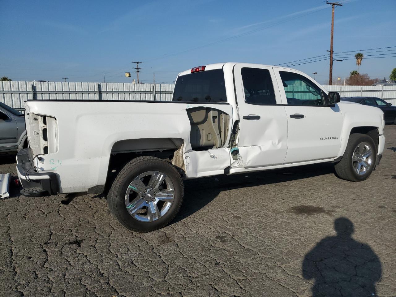 2018 Chevrolet Silverado C1500 Custom VIN: 1GCRCPECXJZ381377 Lot: 86762314