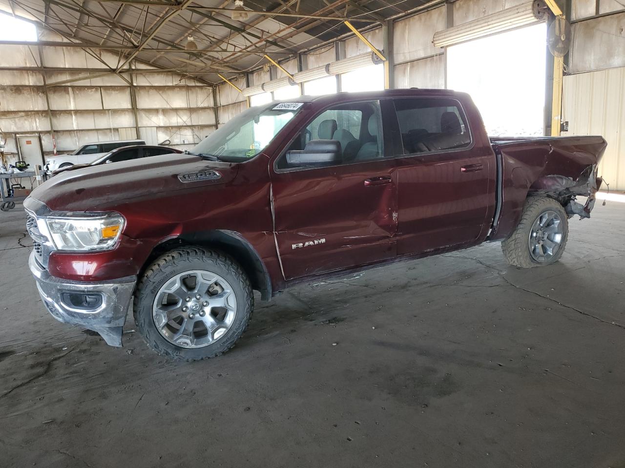 2022 Ram 1500 Big Horn/Lone Star VIN: 1C6SRFFT3NN376163 Lot: 86646074