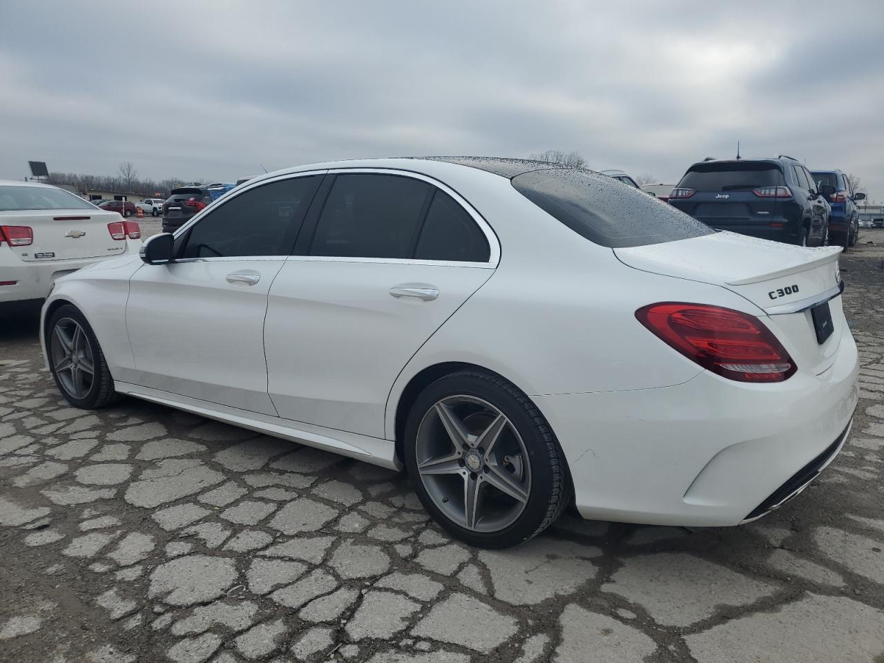 2017 Mercedes-Benz C 300 4Matic VIN: 55SWF4KB4HU189357 Lot: 86744924