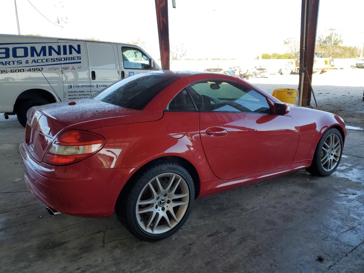 2008 Mercedes-Benz Slk 350 VIN: WDBWK56FX8F189180 Lot: 84496114