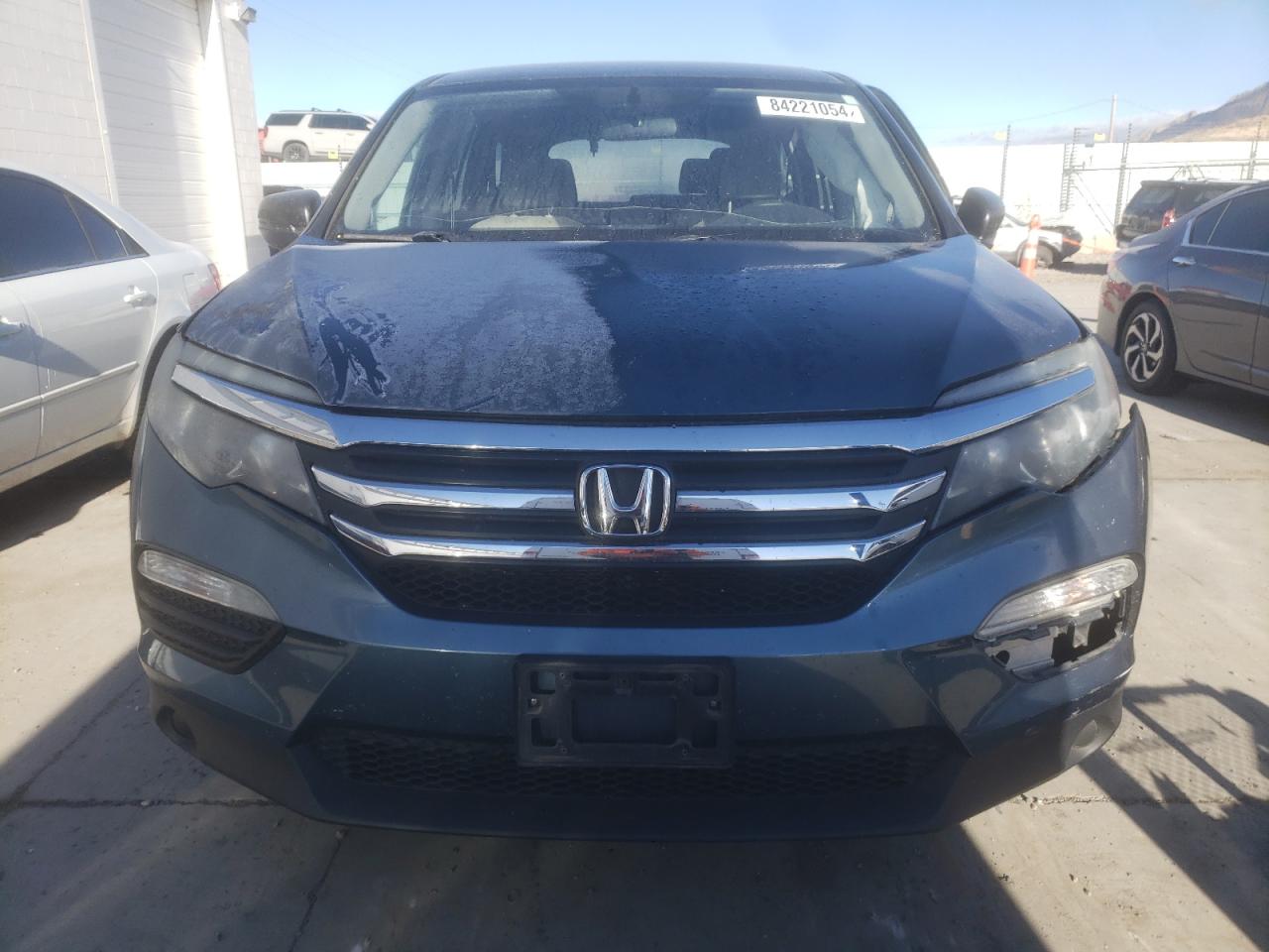 2016 Honda Pilot Lx VIN: 5FNYF6H19GB123891 Lot: 84221054