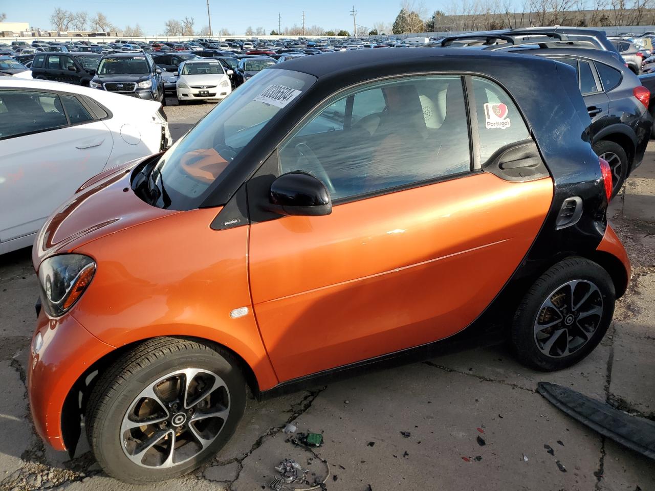 2016 Smart Fortwo VIN: WMEFJ5DA0GK068483 Lot: 80306504