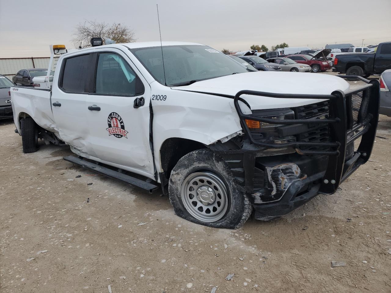 2021 Chevrolet Silverado K1500 VIN: 3GCUYAEF8MG435072 Lot: 83632984