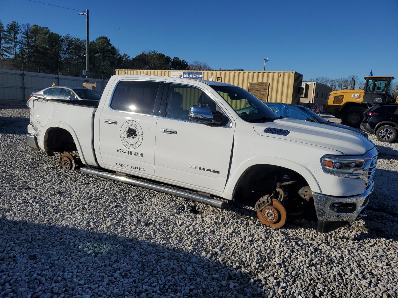 2022 Ram 1500 Longhorn VIN: 1C6SRFKT7NN235604 Lot: 86385624