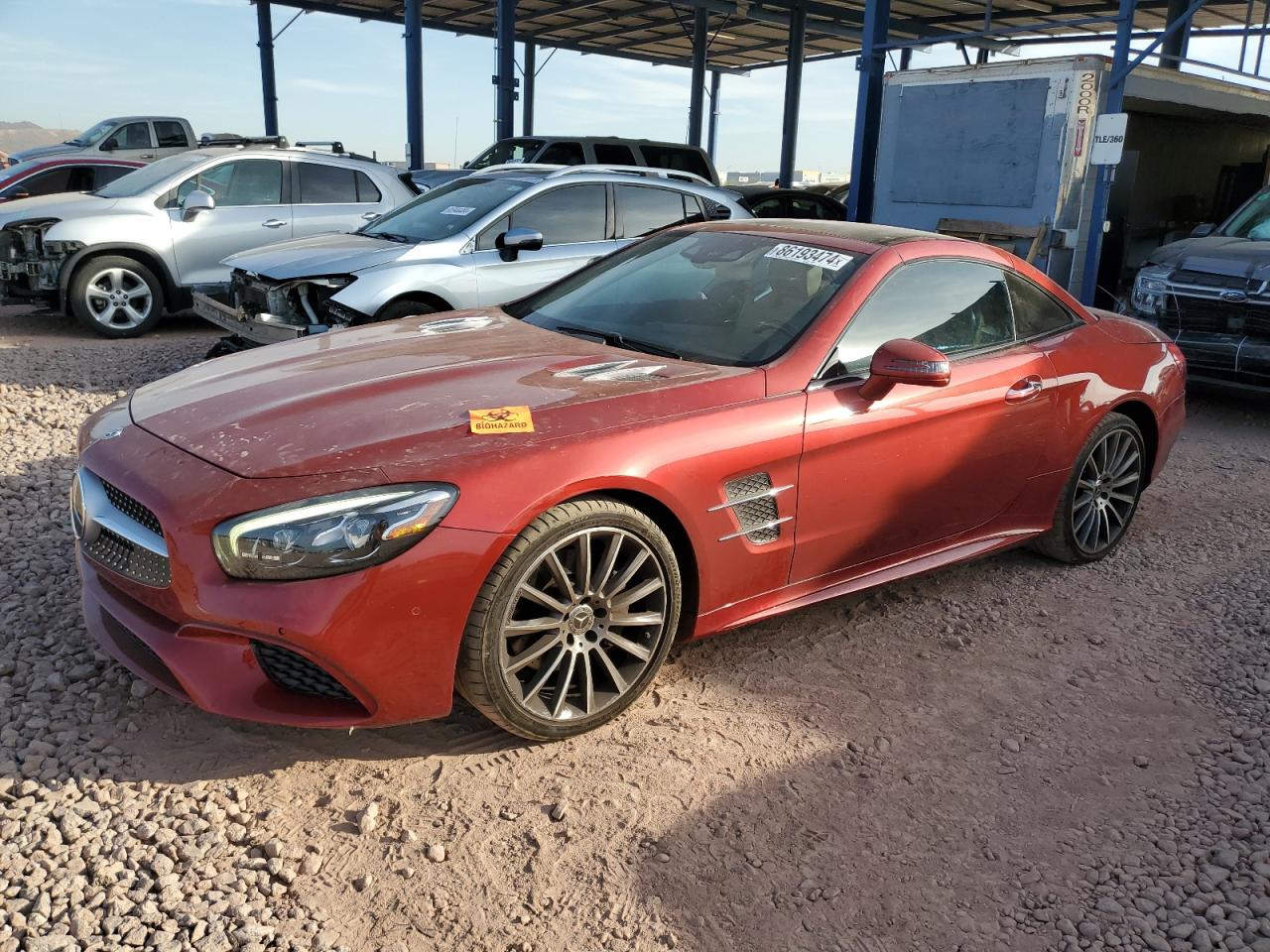 2019 Mercedes-Benz Sl 450 VIN: WDDJK6GA4KF058327 Lot: 86193474