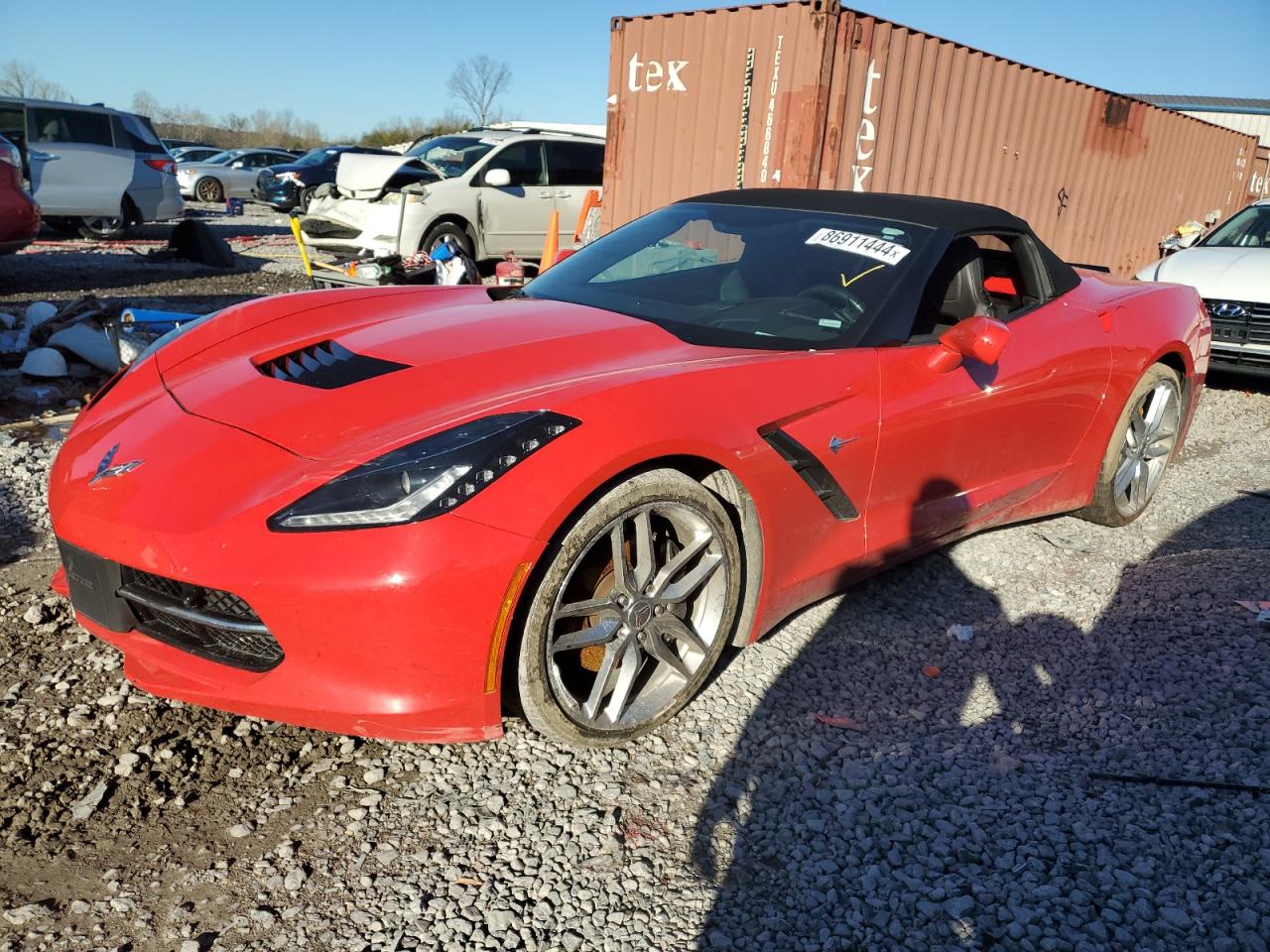 2019 Chevrolet Corvette Stingray 3Lt VIN: 1G1YF3D75K5115928 Lot: 86911444