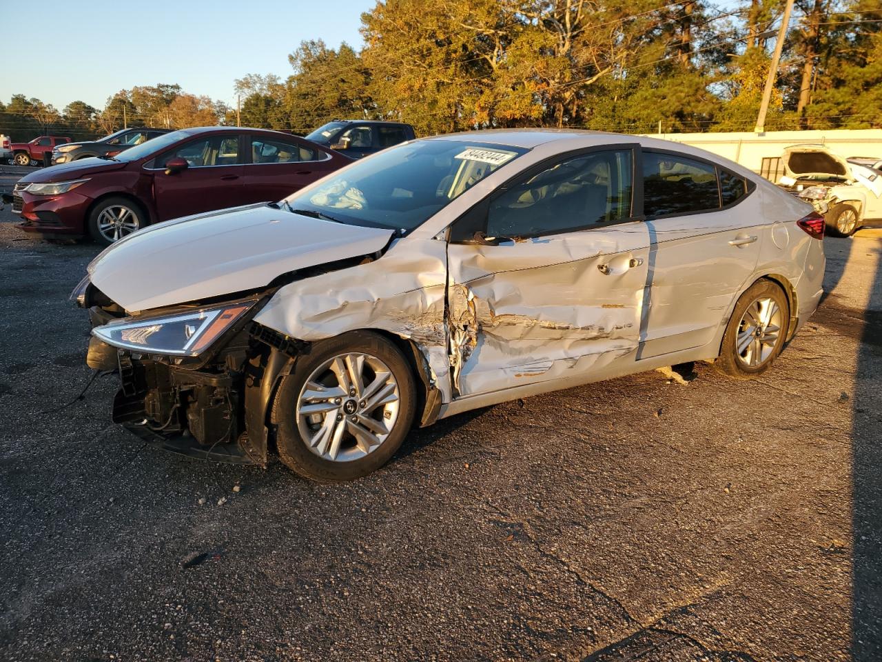 2019 Hyundai Elantra Sel VIN: KMHD84LF3KU879907 Lot: 84482444