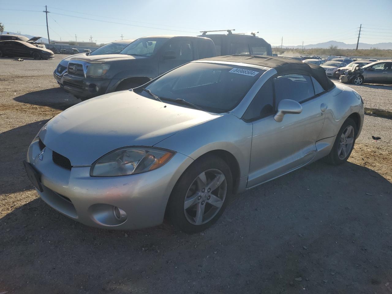 2007 Mitsubishi Eclipse Spyder Gs VIN: 4A3AL25F77E006750 Lot: 84966504