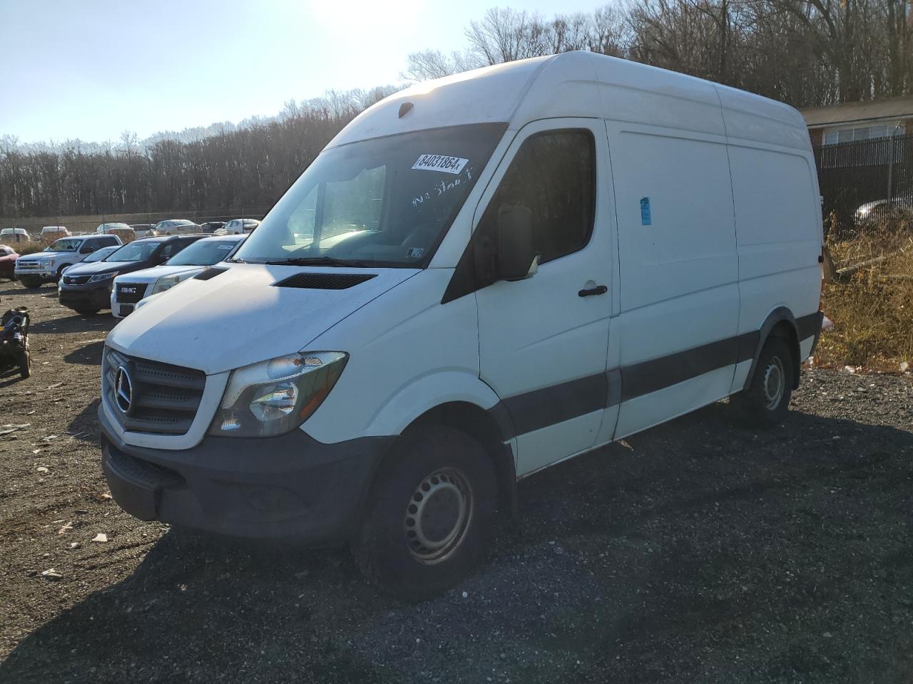 2017 Mercedes-Benz Sprinter 2500 VIN: WD3PE7CD7HP378689 Lot: 84031864