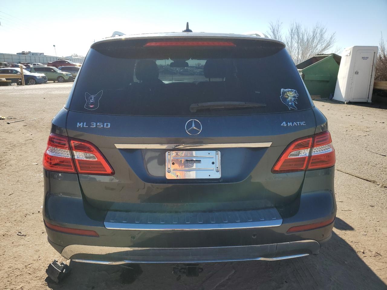 2012 Mercedes-Benz Ml 350 4Matic VIN: 4JGDA5HB5CA035290 Lot: 83474044