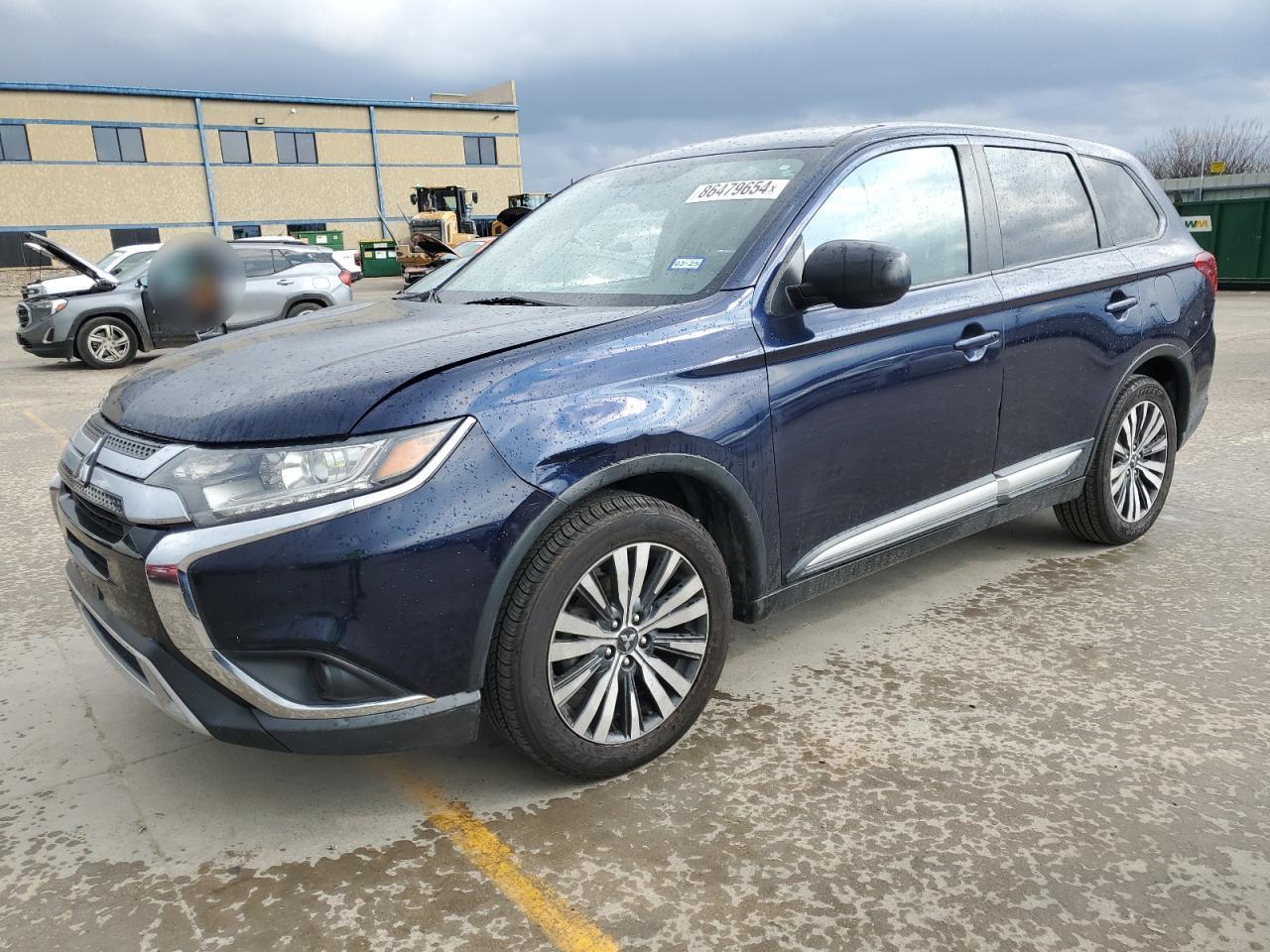 2019 Mitsubishi Outlander Es VIN: JA4AD2A3XKZ022268 Lot: 86479654