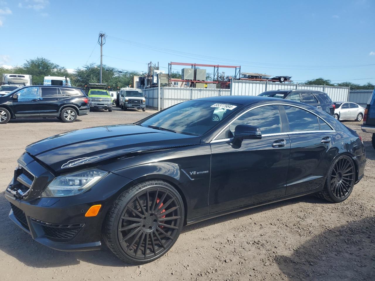 2013 Mercedes-Benz Cls 63 Amg VIN: WDDLJ7EB5DA064134 Lot: 85377984