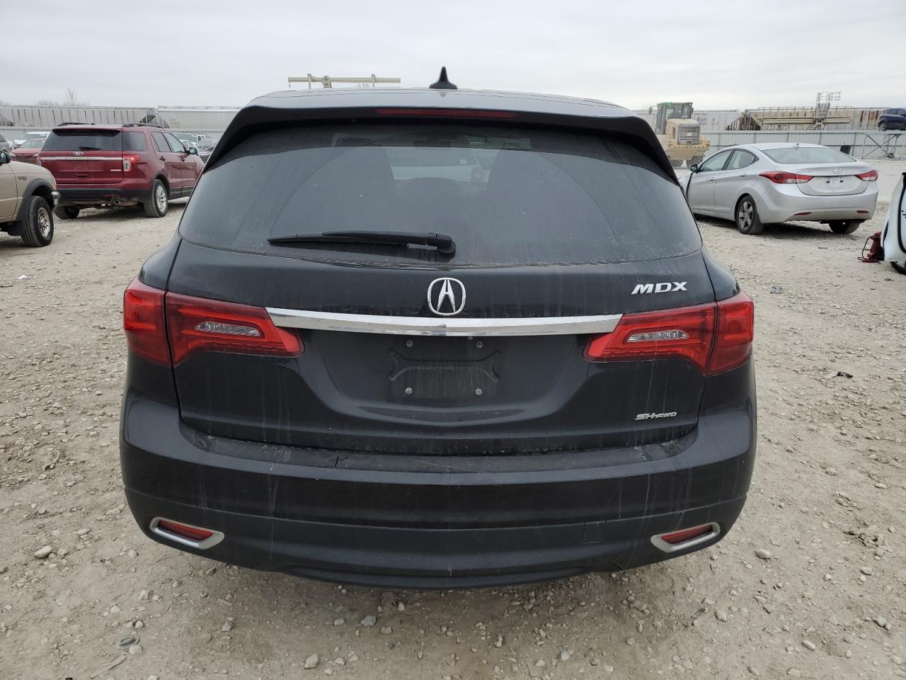 5FRYD4H48GB059815 2016 Acura Mdx Technology