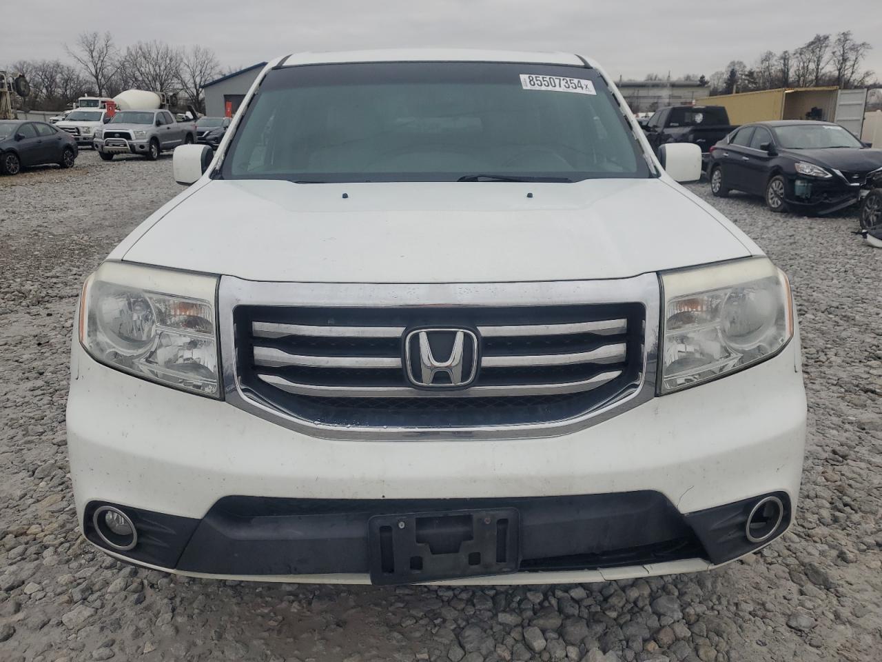 2012 Honda Pilot Exl VIN: 5FNYF3H57CB014423 Lot: 85507354