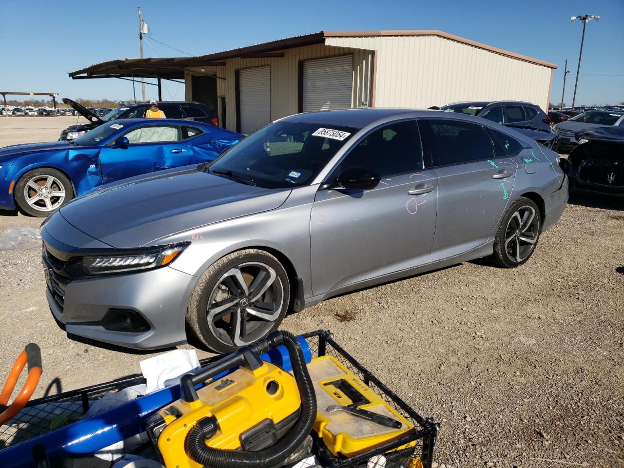 2021 Honda Accord Sport VIN: 1HGCV1F39MA124081 Lot: 85875054