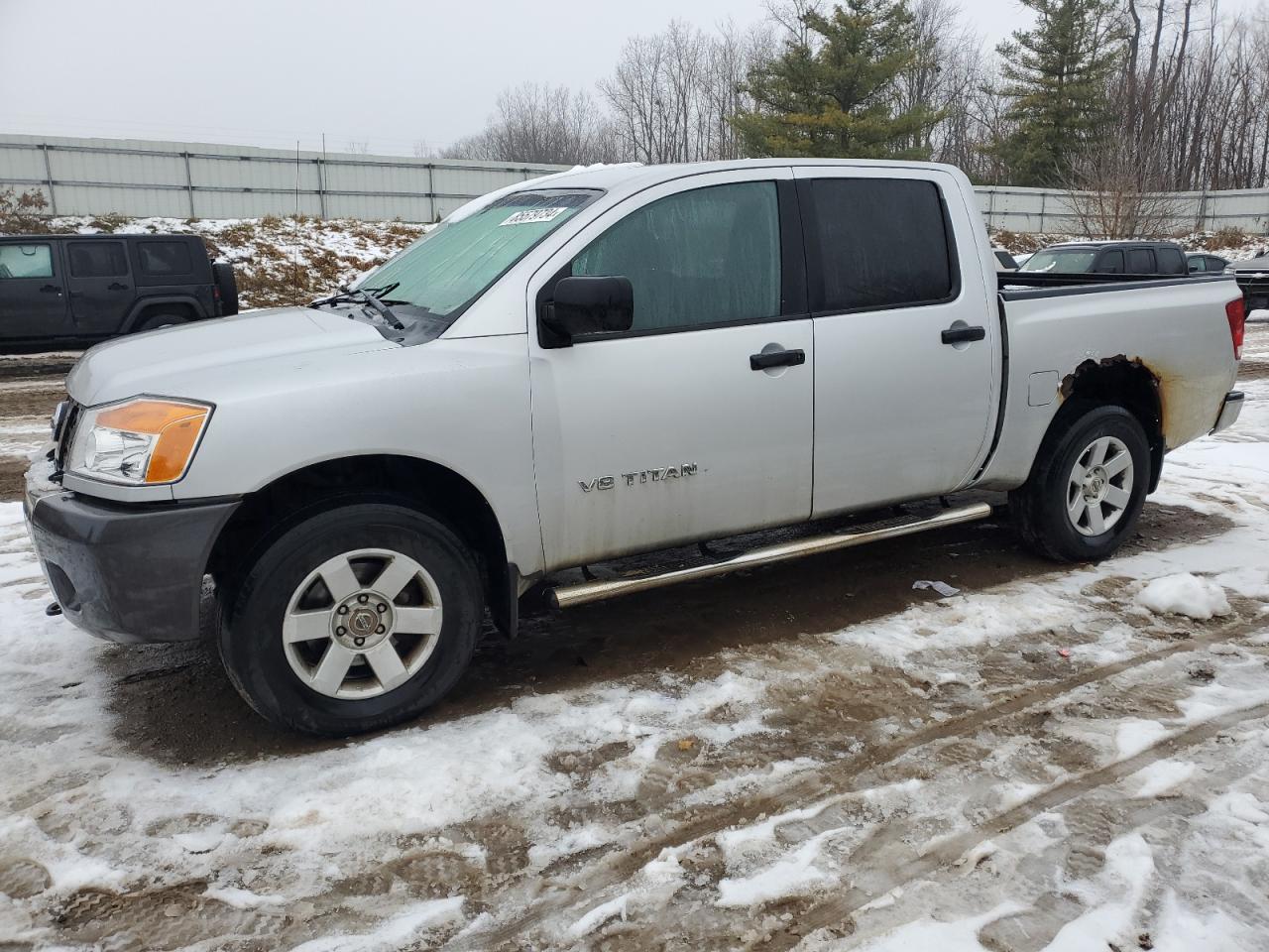 2008 Nissan Titan Xe VIN: 1N6AA07CX8N322447 Lot: 85579734