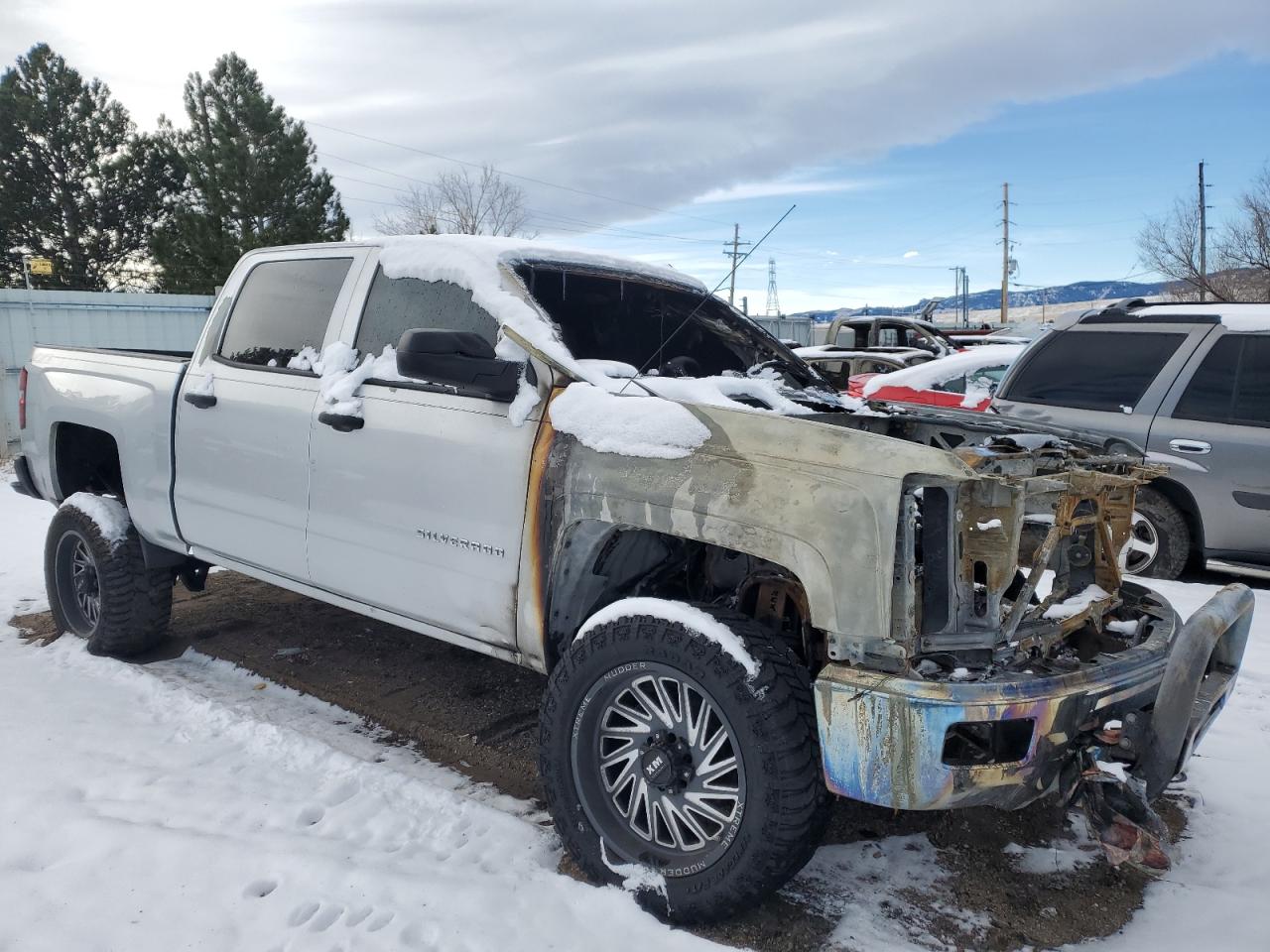 2014 Chevrolet Silverado K1500 Lt VIN: 3GCUKREC0EG458191 Lot: 83998424