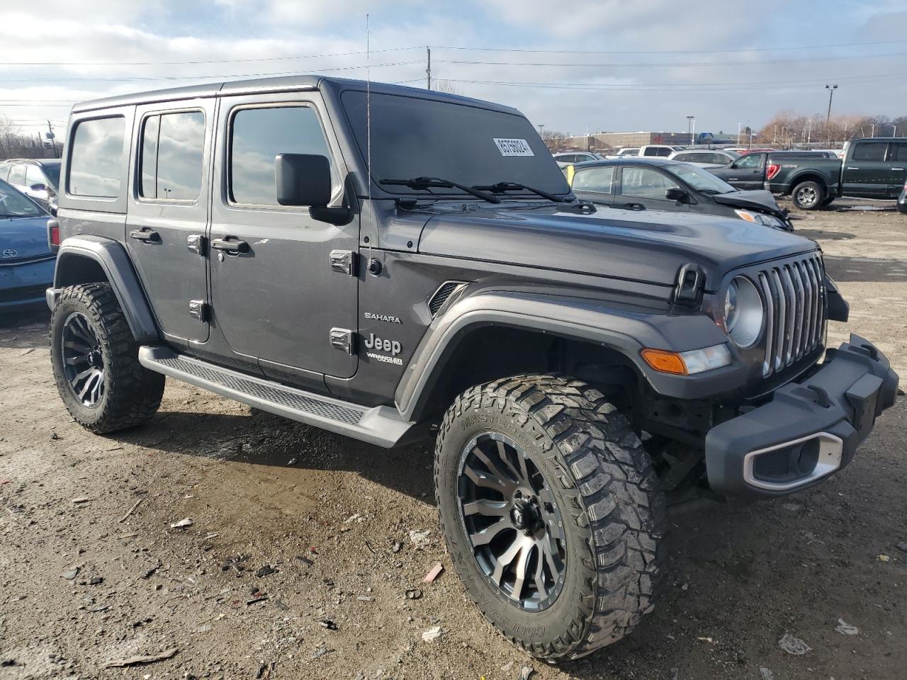 2020 Jeep Wrangler Unlimited Sahara VIN: 1C4HJXEN9LW195658 Lot: 85756024