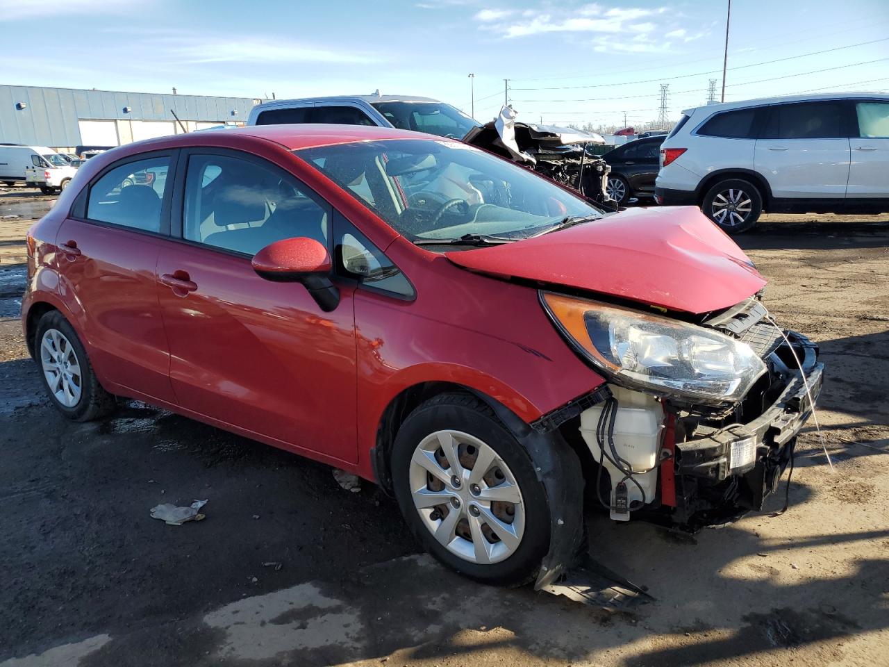 2017 Kia Rio Lx VIN: KNADM5A37H6011109 Lot: 86677404