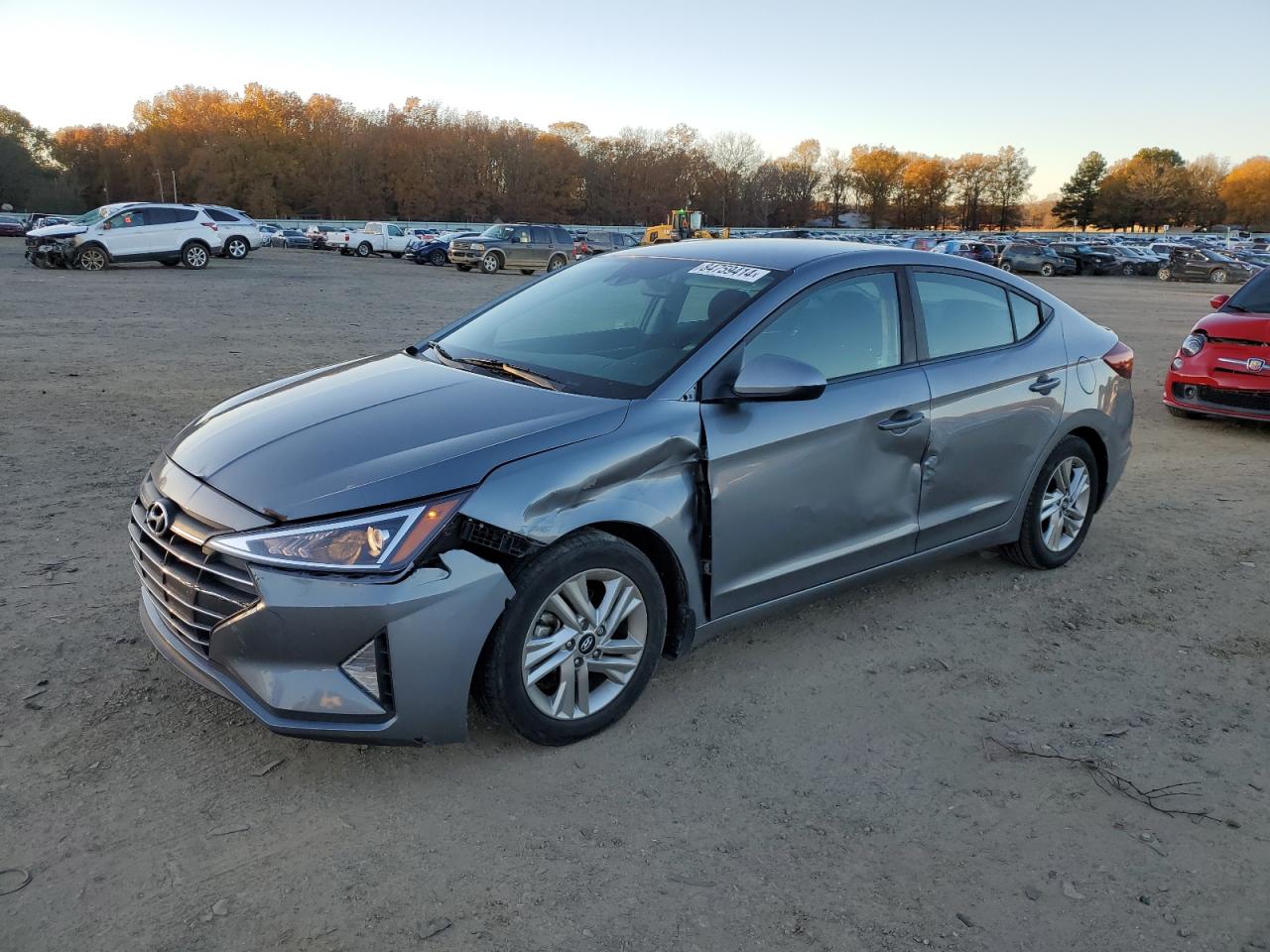 2019 Hyundai Elantra Sel VIN: KMHD84LF9KU878647 Lot: 84759414