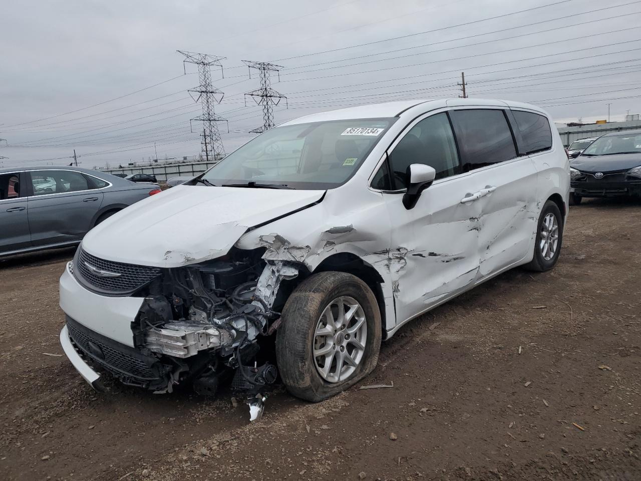 2022 Chrysler Voyager Lx VIN: 2C4RC1CG1NR105463 Lot: 85170134