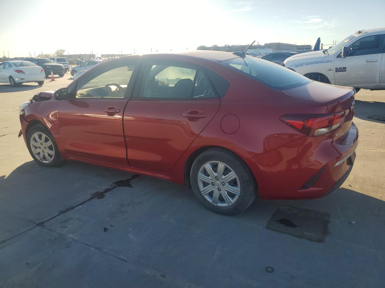 2021 Kia Rio Lx VIN: 3KPA24ADXME391503 Lot: 86585604