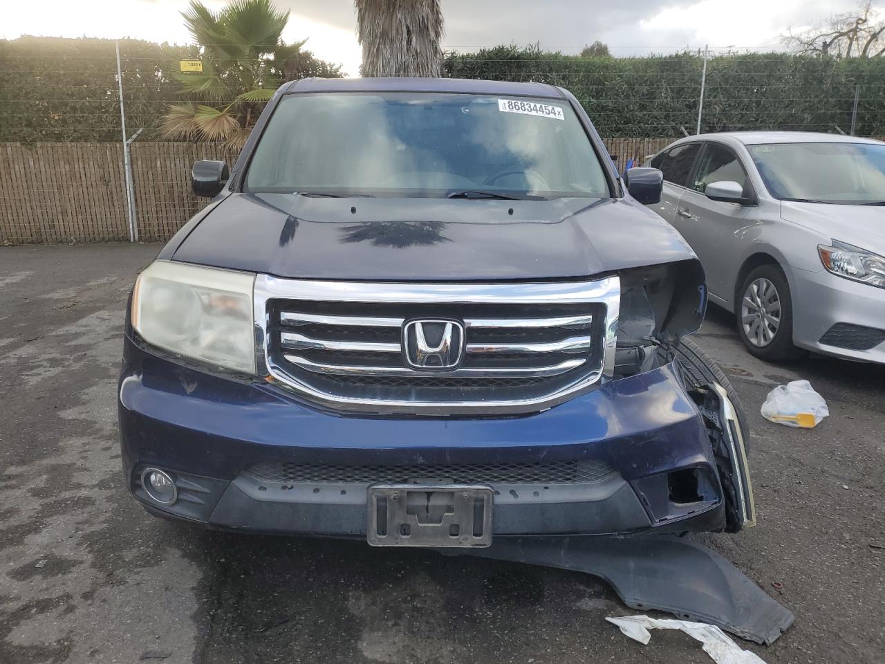 2013 Honda Pilot Ex VIN: 5FNYF4H47DB003341 Lot: 86834454