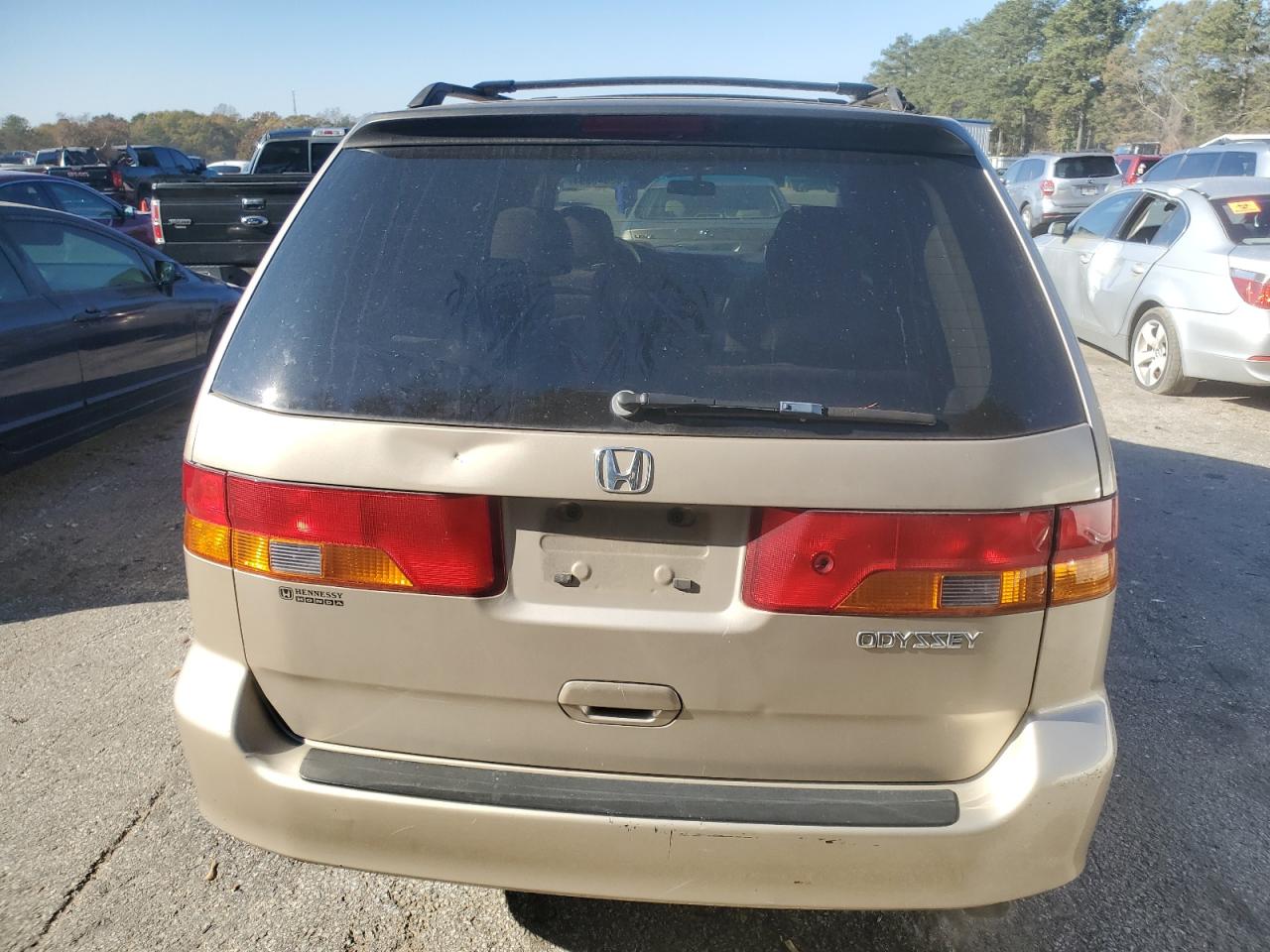 2002 Honda Odyssey Ex VIN: 5FNRL18642B002920 Lot: 83049394