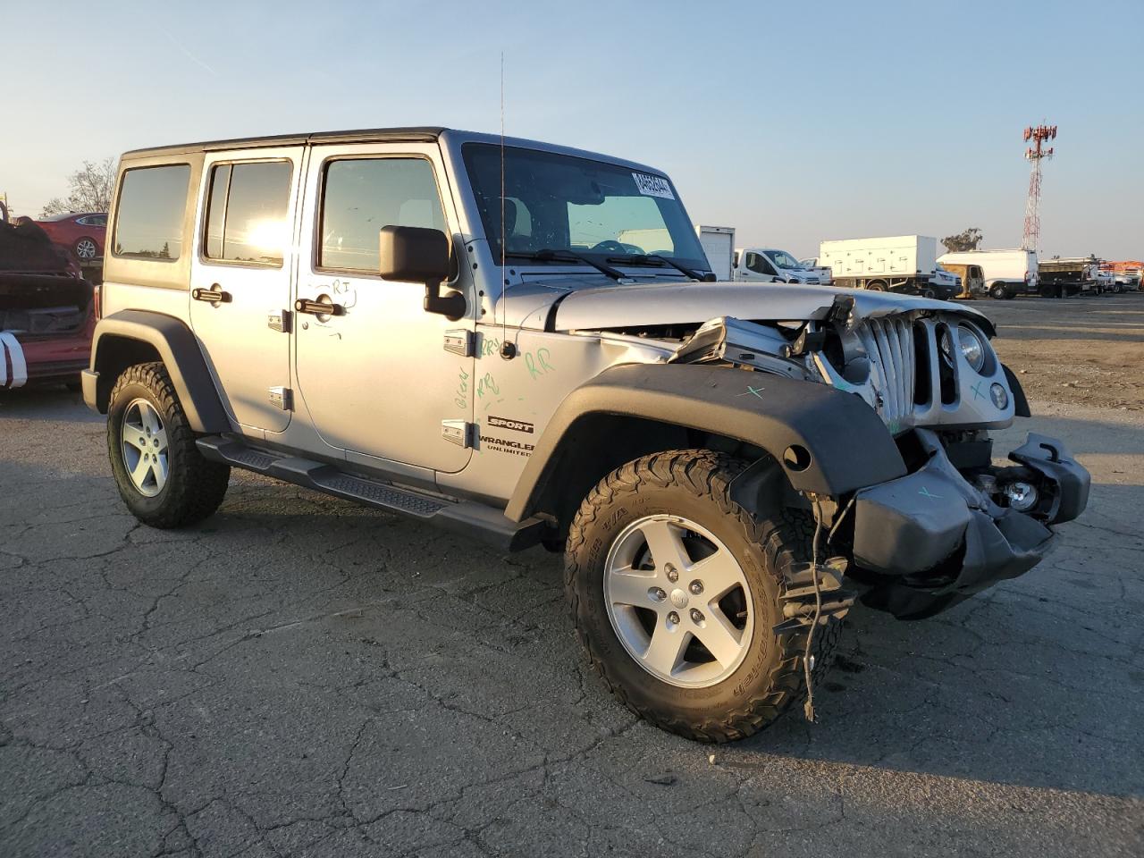 2016 Jeep Wrangler Unlimited Sport VIN: 1C4HJWDG7GL177440 Lot: 84652644