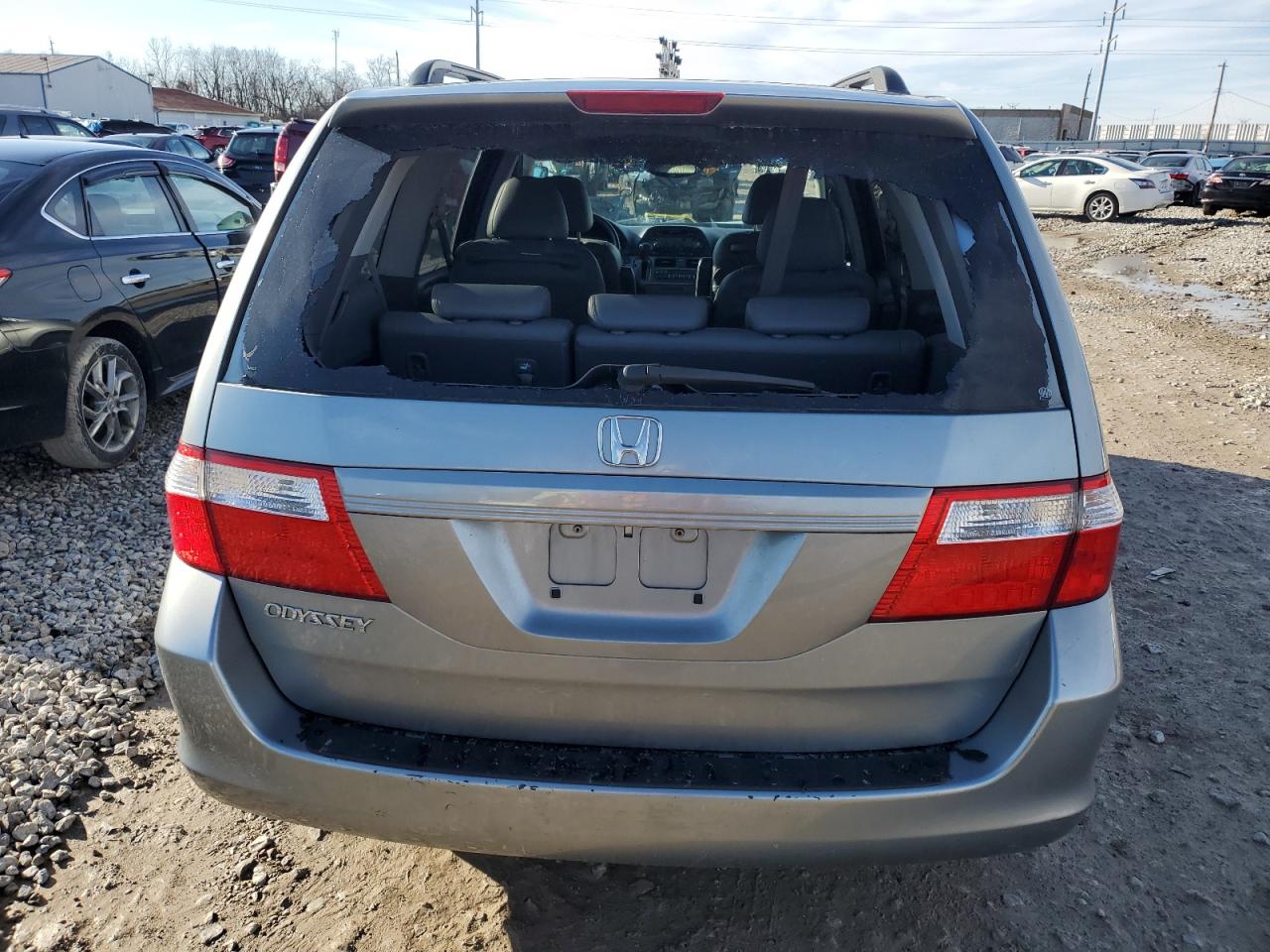 2007 Honda Odyssey Exl VIN: 5FNRL38607B095230 Lot: 84910874