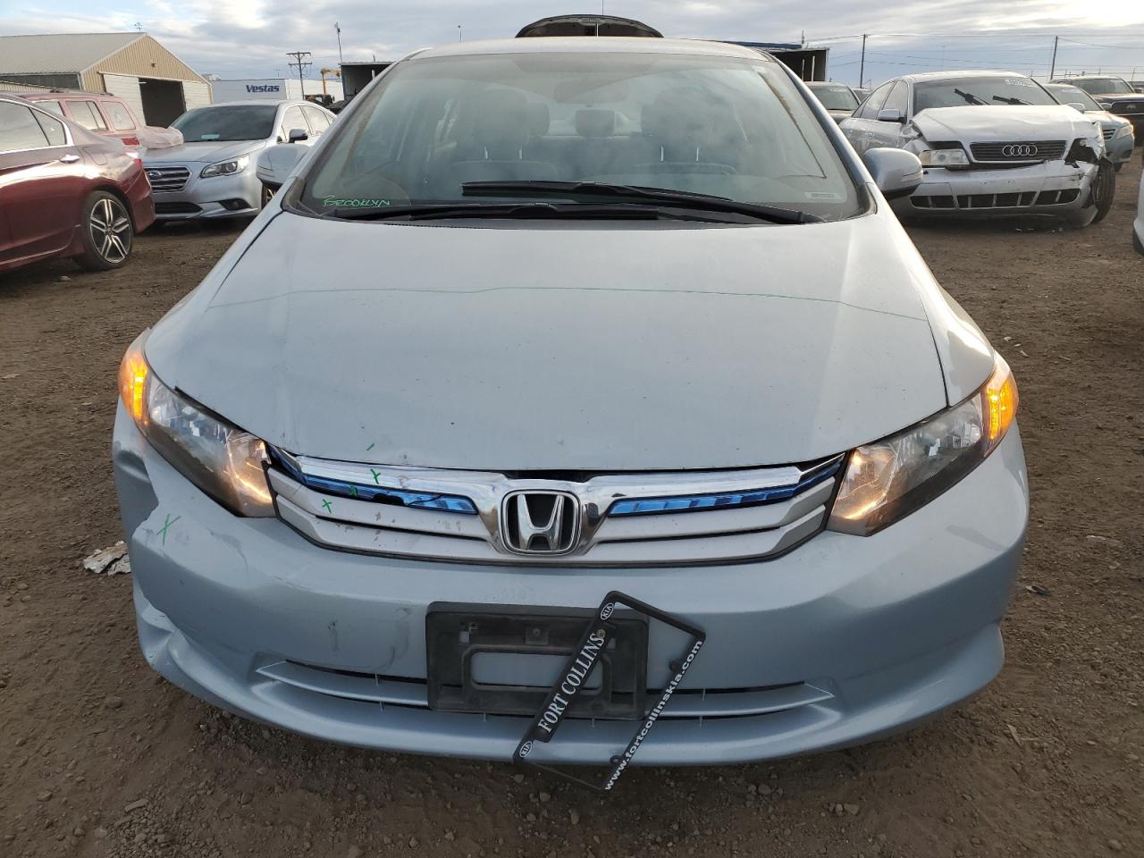 2012 Honda Civic Hybrid VIN: JHMFB4F23CS004085 Lot: 86248214