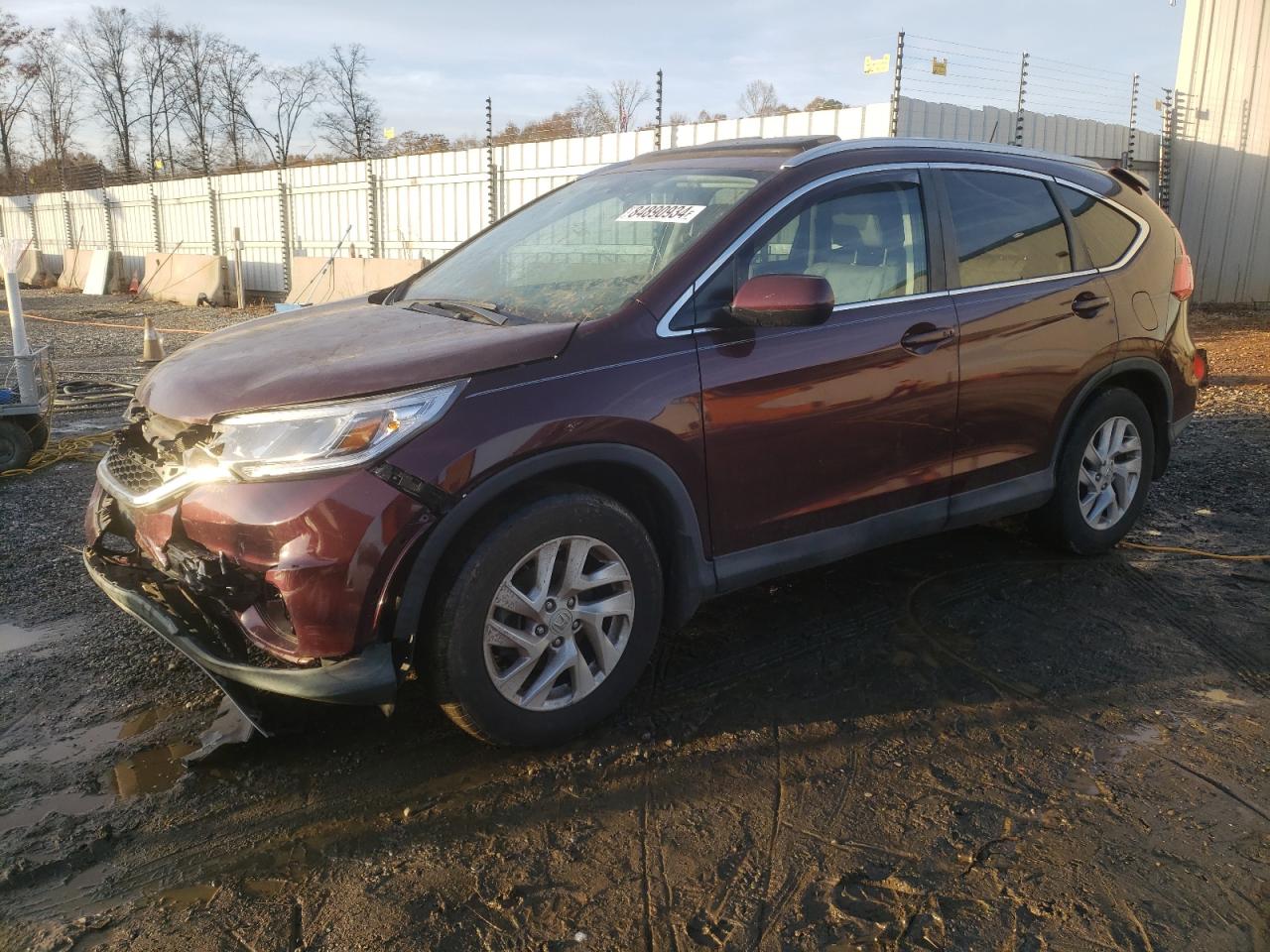 2HKRM3H74FH547492 2015 Honda Cr-V Exl